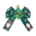 thumbnail image 2 of Xihbxyly Oferta Por Tiempo Limitado Tocado Navideño Horquillas para El Pelo con Forma de Árbol de Navidad Horquillas para El Pelo con Lazo Las Horquillas con Motivos de Copos de Nieve Son Adecuados p, 2 of 6