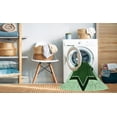 thumbnail image 2 of Ahgly Tapis Rond Lavable en Machine Intérieur Transitionnel Vert Émeraude Profond, 3 Pieds Rond, 2 of 7