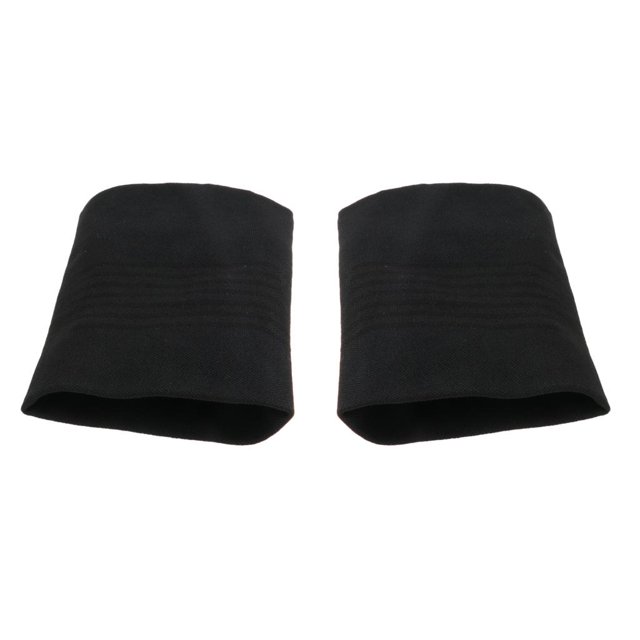 2x de Codo Guardapolvos Puños de de Carreras Codo de Protección de Compresión -Negro L Salvador Manga del brazo de compresión