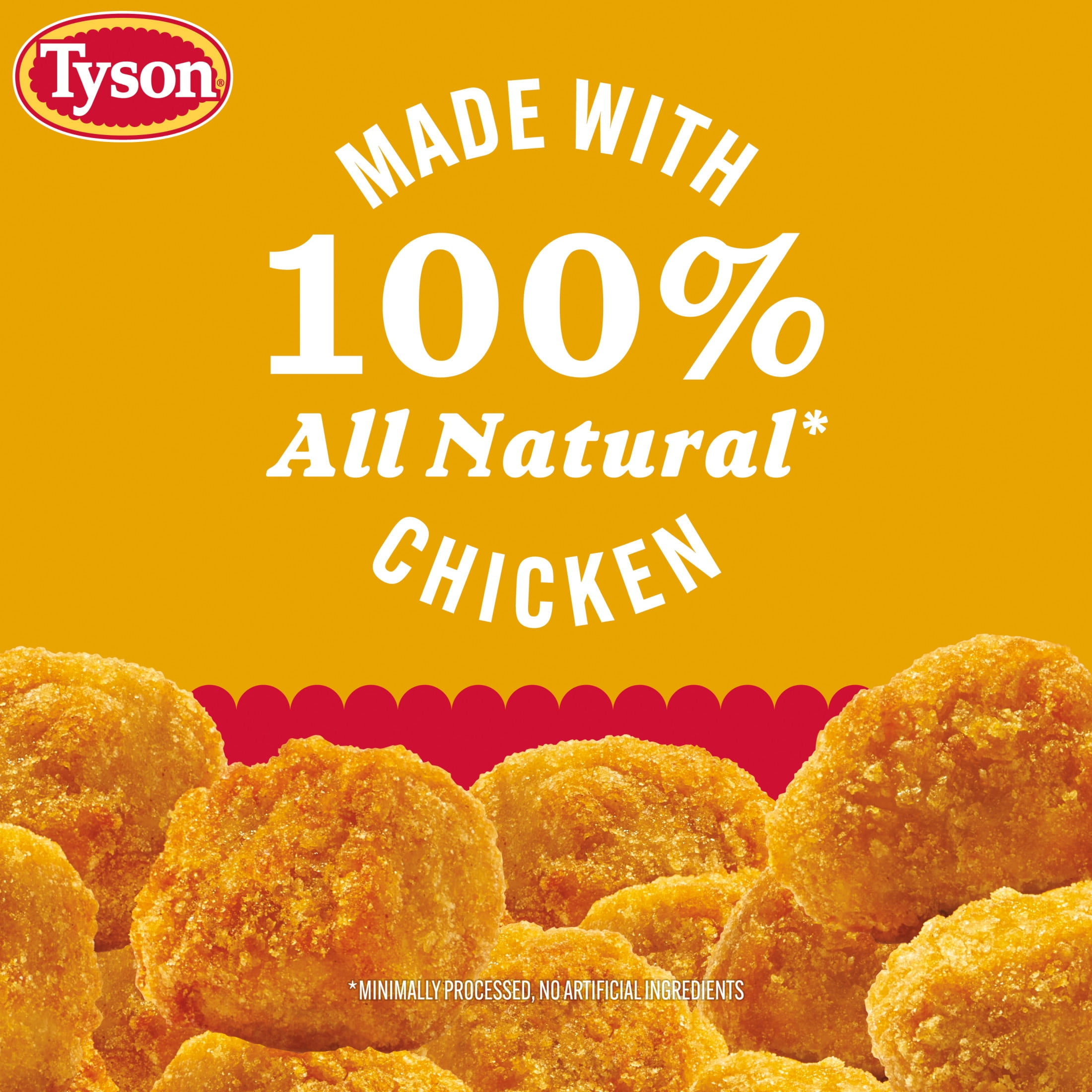 Tyson Popcorn Chicken Bites Cup, 5.3 oz (Frozen, Fully Cooked)