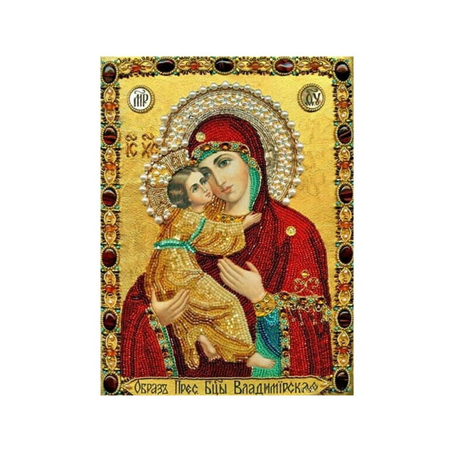 ziyahi Religious Rhinestone Needlework 5D Diy Embroidery Resin Diamond Painting People Crystal Mosaic Cross Stitch