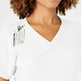 thumbnail image 6 of WonderWink W123 6455-Women's Mock Wrap Scrub Top, 6 of 6