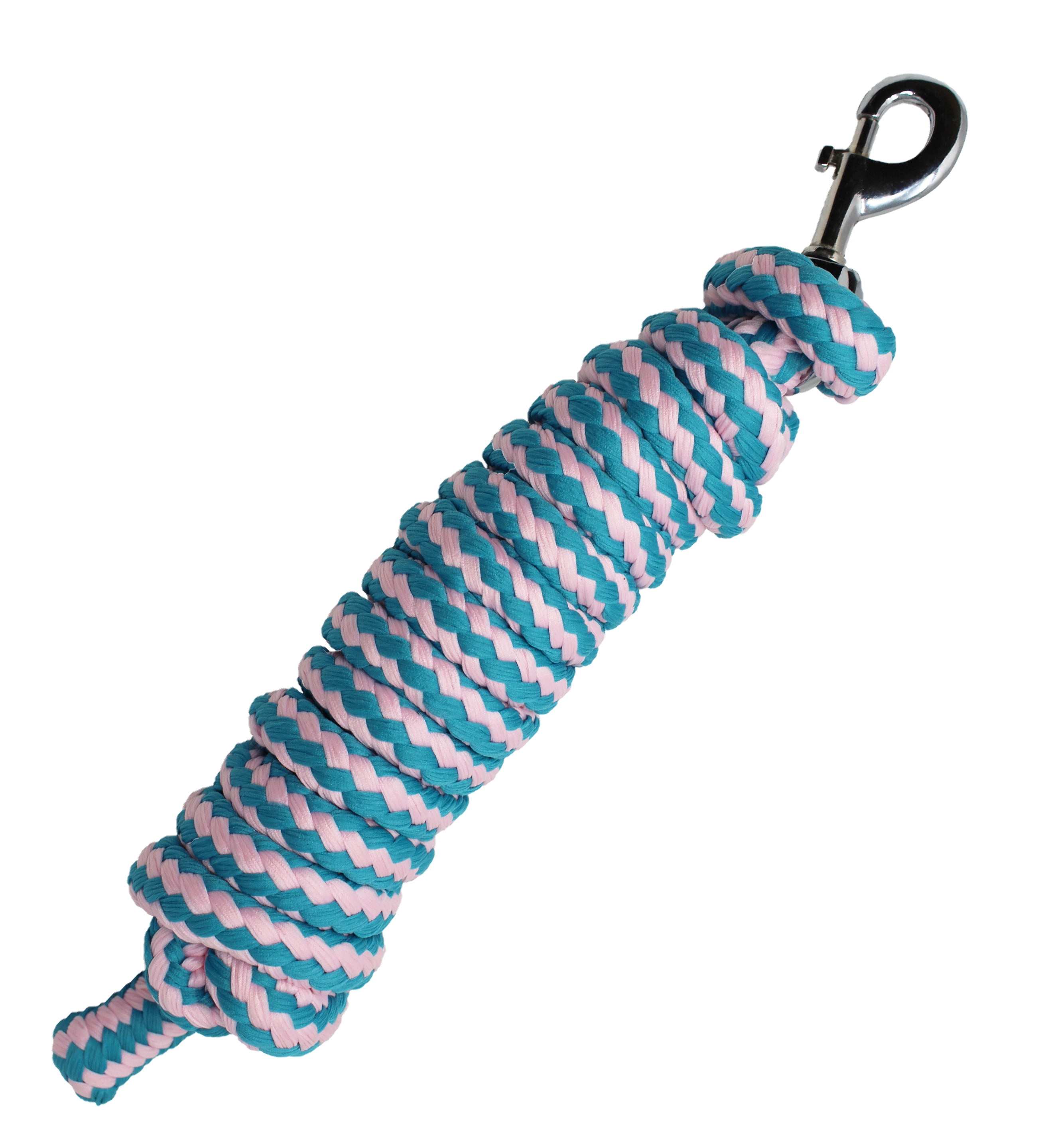 Teal - Large Tough-1 Miniature Poly Rope Tied Halter