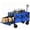Blue, variant on Goosiay 390lb Heavy Duty Collapsible Folding Wagon Cart with Extended Tailgate and All-Terrain Wheels for Camping, Garden, Outdoor, Black