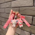 thumbnail image 4 of LLavero de la serie Animal Sanrio, colgante de bolso de dibujos animados, bonito Hello kitty, My Melody Kuromi, figuras, colgante de coche, nuevo y creativo, 4 of 4