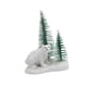 thumbnail image 2 of Figura de animal navideño, decoración del hogar, estatua de animal navideña en miniatura Oso, 2 of 5