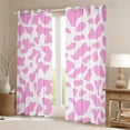 thumbnail image 2 of Homewish Animal Cow Print Black Out Curtains for Female Men Adults,Farmhouse Cattle Bull Curtains Pack of 2 (42x63 Each),Abstract Vintage Aesthetic Bedroom Curtains,Ultra Soft Home Decor, 2 of 6