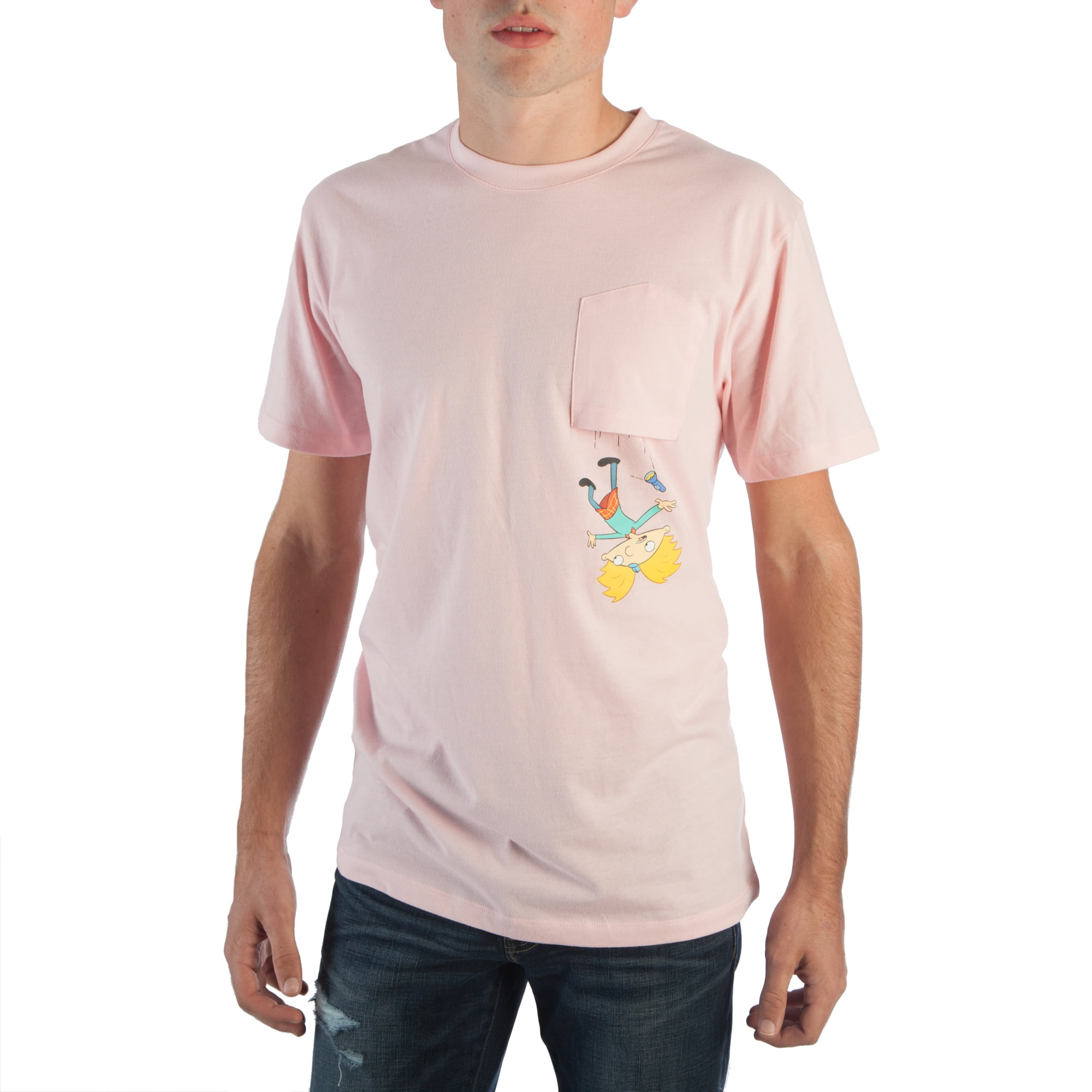 Big Men's Light Pink Nickelodeon Hey 