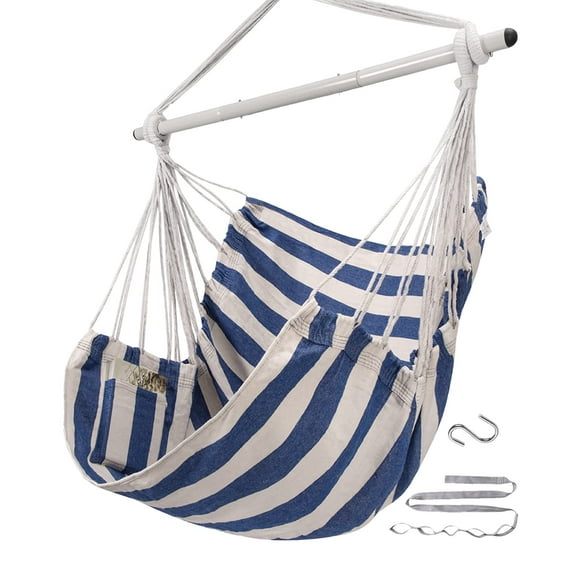 Silla Colgante Hamaca ADVOKAIR Resistente hasta 227 kg para Uso Interior/Exterior