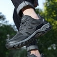 thumbnail image 4 of Men’s Hiking Shoes Low Top Walking Hiking Shoes for Men Outdoor Ankle Support Breathable Trekking Trails Shoes Hiking Sneakers Women, 4 of 5