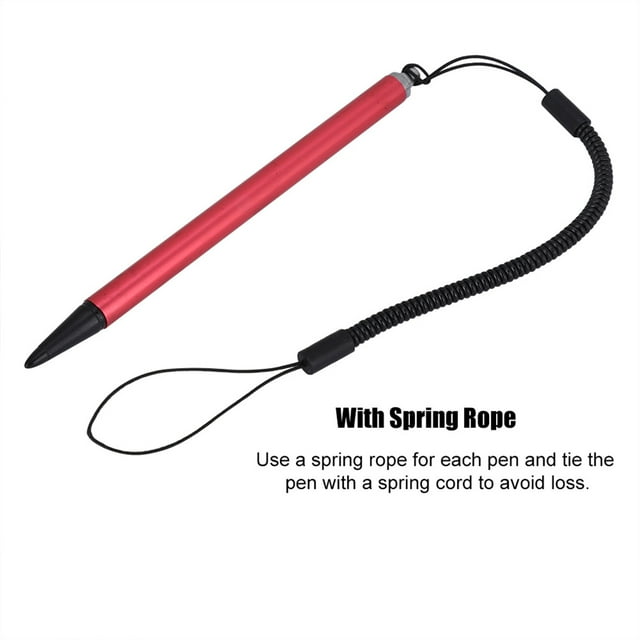 Touch Pen, Screen Touch Painting Pen Resistive Stylus With Spring Rope For POS PDA Navigator