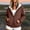 Brown, variant on Women's Plus Size Fleece Lined Jackets Zip Up Warm Hooded Jacket with Pockets Casual Midweight Winter Outwear
