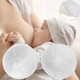 thumbnail image 4 of Reusable Bamboo Cotton Nursing Pads (12pcs) With Laundry Bag - Soft Absorbent Breastfeeding Pads For Maternity (super Soft, 11cm), 4 of 5