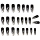 thumbnail image 2 of Uñas postizas, uñas postizas, regalos para mujeres, 24 parches para uñas postizas, productos para uñas usables, pegatinas removibles con pegamento de 1 ml., 2 of 4