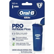 Oral-B Glide PRO Refillable Dental Floss Starter Kit, 120m