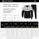 thumbnail image 5 of Chándal deportivo con capucha para hombre, conjunto deportivo de manga larga con cremallera completa, conjunto deportivo de 2 piezas con parches, 5 of 5