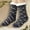 Navy, variant on GILIGEGE Unisex Winter Fluffy Warm Fleece Lining Slipper Socks with Grippers Sleeping Christmas Socks Thick Cozy Thermal Fleece Lined Home Indoor Socks Christmas Gifts Comfortable Lounge Socks