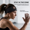 thumbnail image 3 of 2-Pack Sleeping Headphones Bluetooth 5.4 Headband Headband Headphones with Ultra-Thin Speakers, Headsets Headband for Side Sleepers Running Insomniac Travel Meditation, 3 of 8