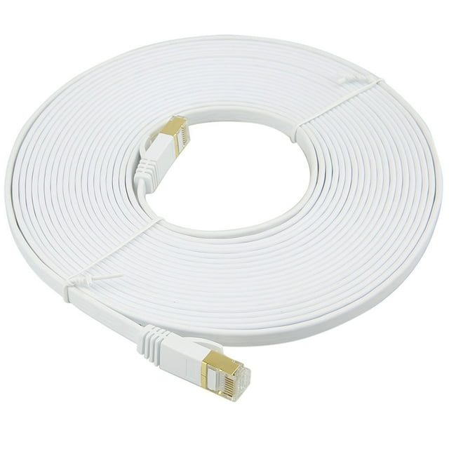 Ethernet Cat6, Cable de conexión Ethernet de red LAN de Internet para computadora RJ45 plano Cat-6