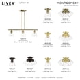 thumbnail image 6 of Livex Lighting - Montgomery - 3 Light Flush Mount in New Traditional Style -, 6 of 8