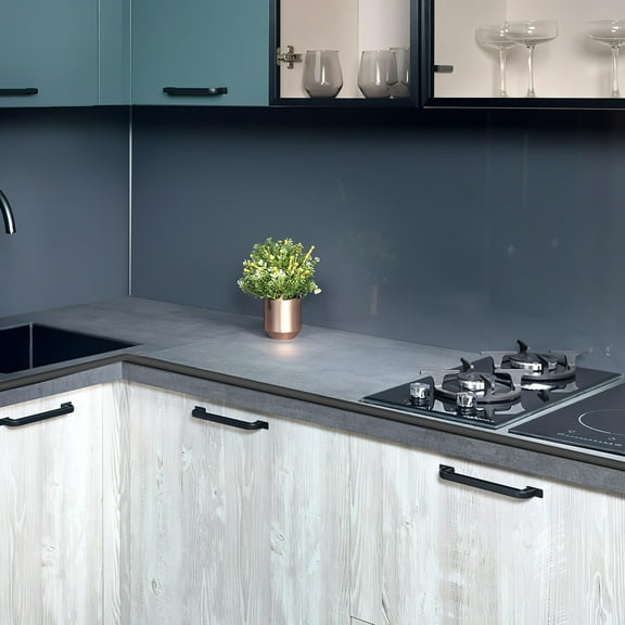 FONDOTIN 1Set Black PVC Caulk Tape Strip Waterproof Seal Joints Adhesive for Wall Seam and Tile Edge 197x0.4in