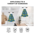 thumbnail image 4 of Easygdp Rubber Duck Kitchen Hand Towels Hanging Tie Towels Fast Drying Dish Cloth with Loop for Bathroom Restroom Home Decor, 4 of 7