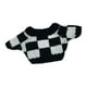 thumbnail image 2 of Ropa para muñecas de 20 cm, accesorios de moda para muñecas, decoración suave, accesorios para fotos. Blanco negro, 2 of 9