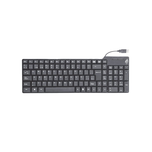 Teclado Compacto resistente al agua Green Leaf