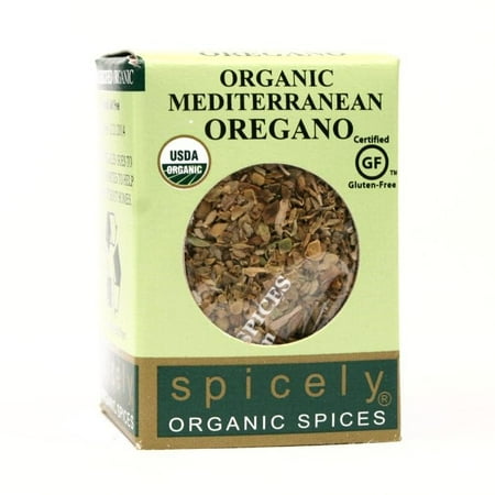 Spicely Organic Spices - (2 Pack) Spicely Organics Whole Mediterranean Oregano, .15 Ounces