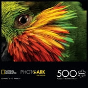 Buffalo Games National Geographic - PhotoArk Joel Sartore - Edward's Fig Parrot 500 Pieces Jigsaw Puzzle