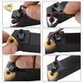 thumbnail image 2 of Kit d'Outils de Tour en Acier Tungstène : Support MWLNR2020K08, 10 Inserts et Clé en Carbure WNMG080404 – Ensemble d'Ustensiles Métalliques Haute Résistance et Résistant à l'Usure avec Tige de Forage 12.5x2.4x2cm, 2 of 6