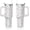 ghost tumbler-01, variant on Christmas Gifts 40 Oz Tumbler with Handle and Straw, Pastel Xmas Santa Claus Stainless Steel Insulated Cup Water Bottle, Cute Holiday Gifts for Women Girls (1PC)