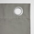 thumbnail image 5 of Sun Zero Nolan 1-Piece Energy Saving Blackout Grommet Curtain Panel, 54"x95", Gray, 5 of 9