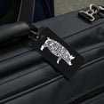 thumbnail image 2 of Pork Pig Parts Illustration Bacon Luggage ID Tags Suitcase Carry-On Cards - Set of 2, 2 of 3