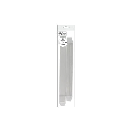 Crystal Clear Box 1x1x8" 25pc