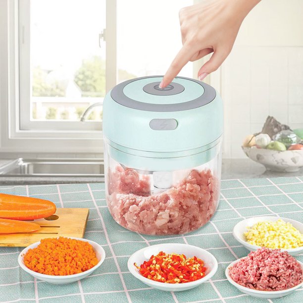 DIYOO Onion Chopper Electric Mini Powered Food Chopper Meat