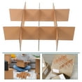 thumbnail image 2 of GOOHOCHY Caja de envío de 5 piezas con divisor, caja de embalaje de cartón para cristalería, estuche de mudanza con divisor y suministros de mudanza., 2 of 7
