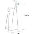 thumbnail image 5 of Porte-papier Toilette, Support de Rouleau de Papier Toilette, Distributeur pour Rangement et Organisation de Salle de Bain - Blanc, 5 of 5
