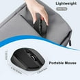 thumbnail image 6 of Wireless Mouse, 2.4G Wireless Ergonomic Optical Mouse, Cimetech Slim Silent Mouse with USB Receiver and 3 Adjustable DPI Cordless Computer Mouse for Laptop, Desktop, MacBook ,PC and Home Office-Black, 6 of 10