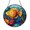 Acrylic 3.5 Inch, variant on Sunny Ocean Manta Ray Suncatcher Round Window Panel Ornament Art