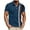 Navy, variant on Fnooota Big & Tall Men's Casual Polo Shirts, Collared Pullover Work Summer Short Sleeve Tops Navy Size 4XL