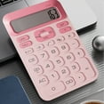 thumbnail image 1 of MORESEC Cute Calculator Small Portable Scientific Calculator For Students 12 Digits Mini Body Plastic Keys Non-slip Bottom Pad Clear Keys Todays Deals Clearance Sales, Pink, 1 of 8