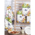 thumbnail image 2 of Happy Easter Kitchen Dish Towels for Drying Dishes Set of 3, Watercolor Truck Eggs Flowers Butterfly Botanical Waffle Weave Microfiber Hand Tea Bathroom Towels Quick Dry & Absorbent Towel 15.7x23.6, 2 of 7
