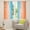 Color 01, variant on Gradient Orange and Greyish White Curtains & Drapes,Irregular Silver Stripe Wave Line Curtains Ombre Blackout Curtains 2 Panels 42"Wx84"L,Abstract Art Room Decor Aesthetic
