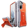 thumbnail image 1 of for Samsung Galaxy S21 Plus 5G Case, Dual Layer Shockproof Heavy Duty Case for Samsung S21 Plus 5G Phone Built-in Kickstand, Without Screen Protector (Orange, 6.7 inch), 1 of 6