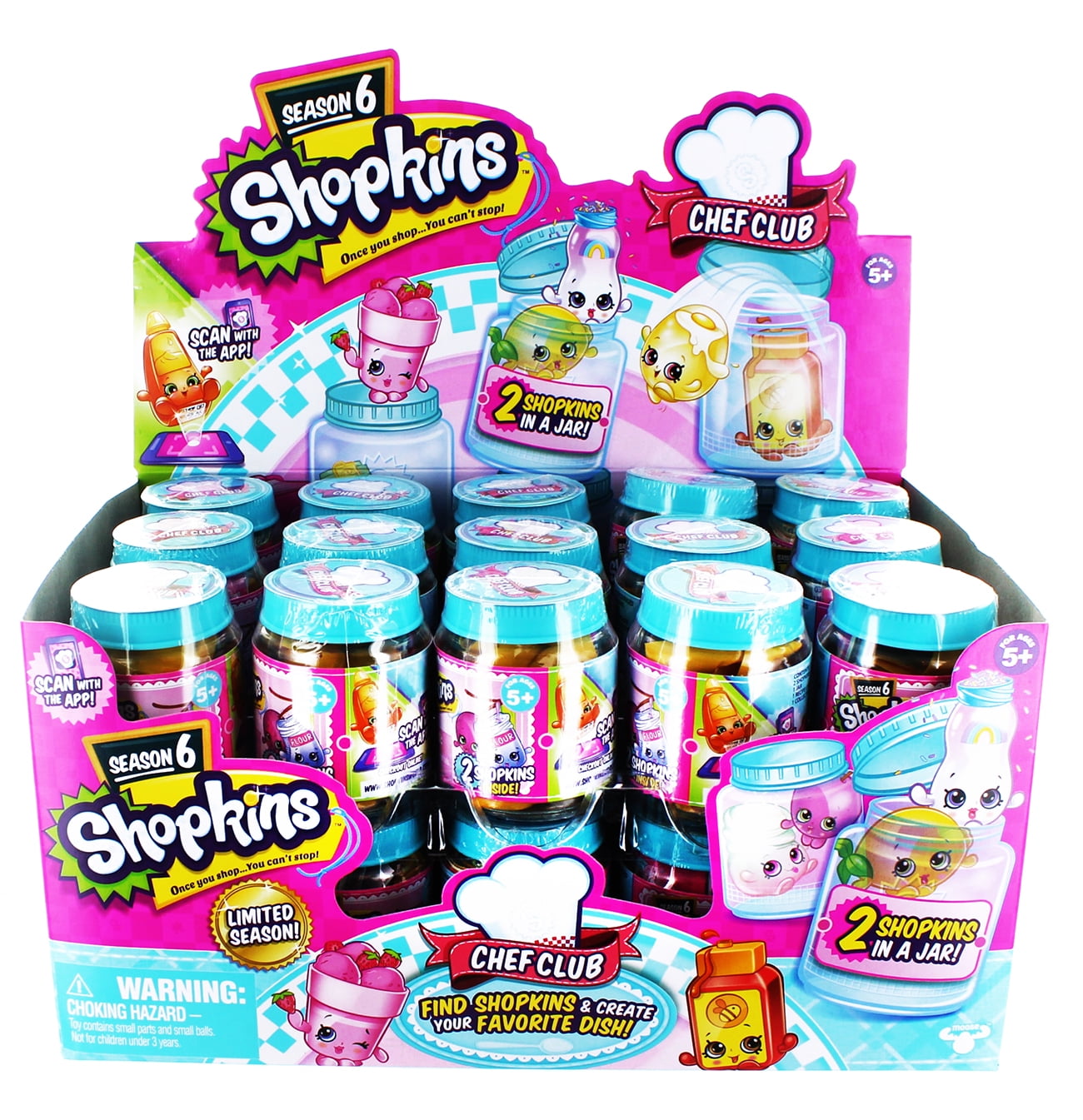 Shopkins Season 6 Chef Club 2 Pack Sealed Case of 30 Walmart Canada