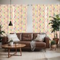 thumbnail image 2 of Ambesonne Autumn Window Curtains, Colorful Leaves Floral Art, Each 28" W x 63" L, Cream Multicolor, 2 of 5