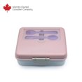 thumbnail image 1 of Melii Boîte Bento à Deux Niveaux - rose - 1 unité, 1 of 6