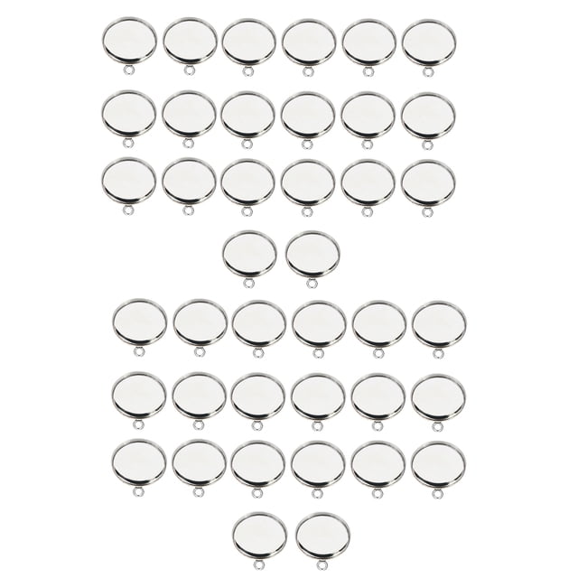 40 Paquetes De Cabujón En Blanco Colgante Sunnimix Joyas en blanco de cabujón