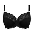 thumbnail image 3 of Fantasie Reflect Side Support Stretch Lace Underwire Bra (101801),38G,Black, 3 of 5